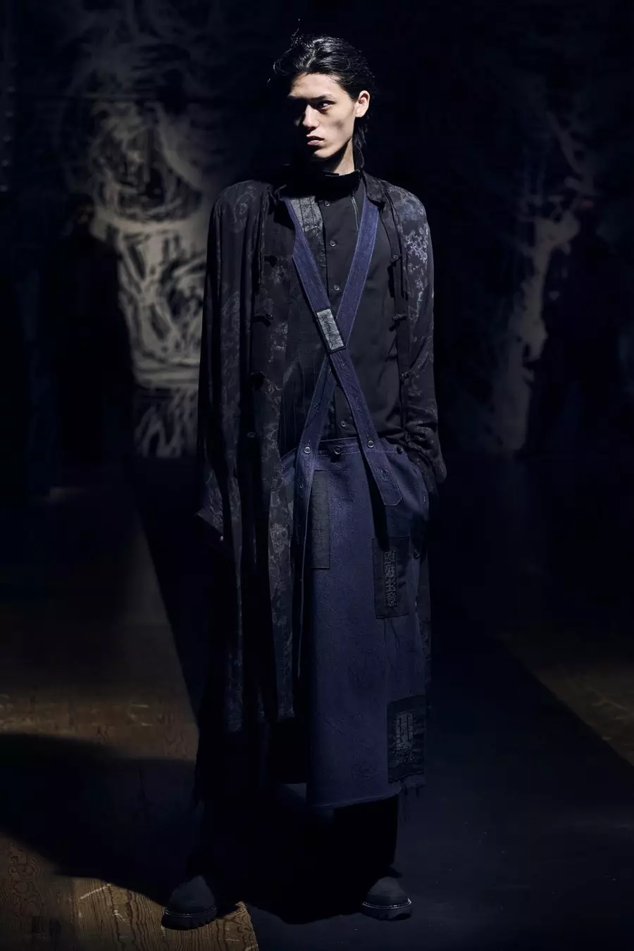 Yohji Yamamoto Menswear Fréijoer/Summer 2021 Paräis 54355_10