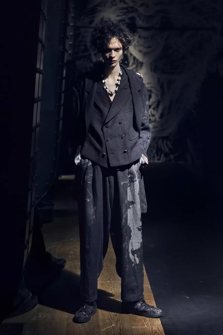 Yohji Yamamoto 남성복 2021 봄/여름 파리 54355_19