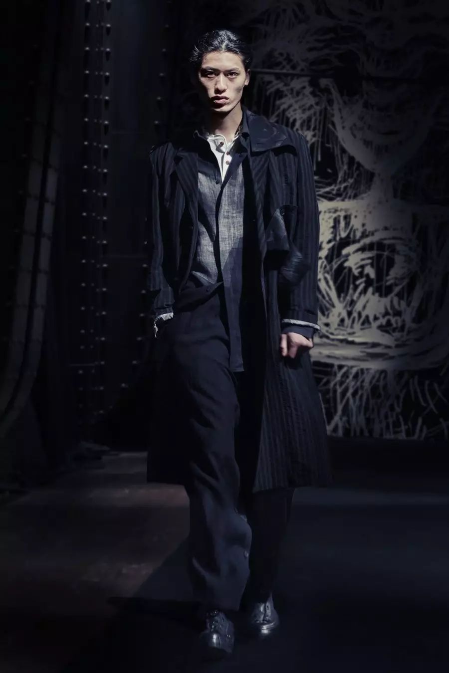 Yohji Yamamoto Erkek Giyim İlkbahar/Yaz 2021 Paris 54355_2