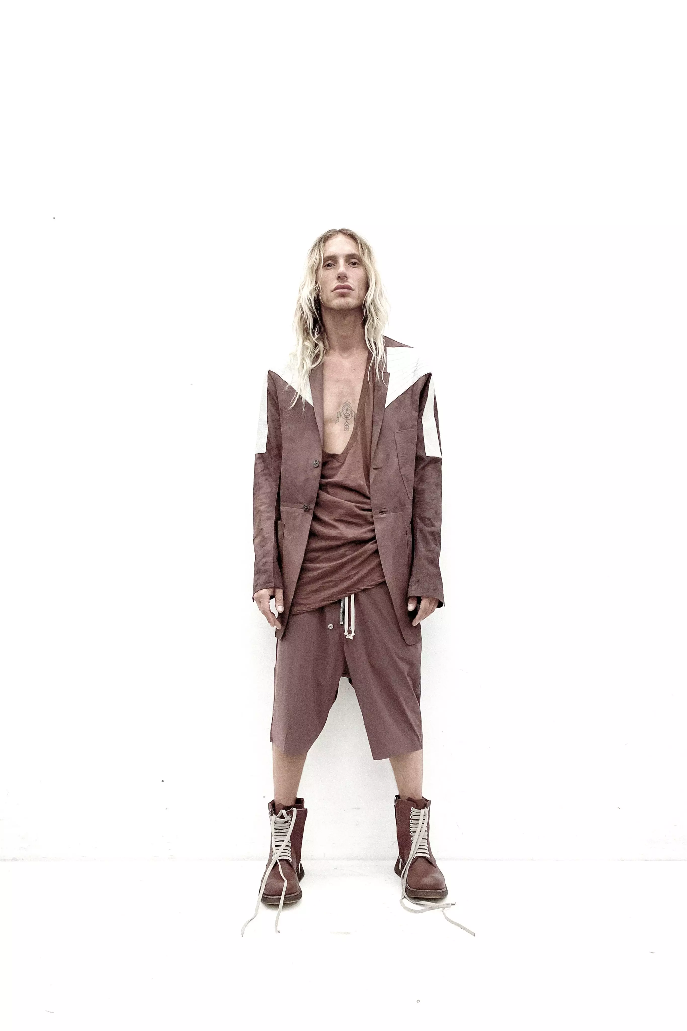 Мужчынская адзенне Rick Owens Парыж вясна/лета 2021 54405_13