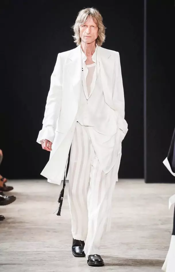 ANN DEMEULEMEESTER HOMME PRINTEMPS ÉTÉ 2018 PARIS1