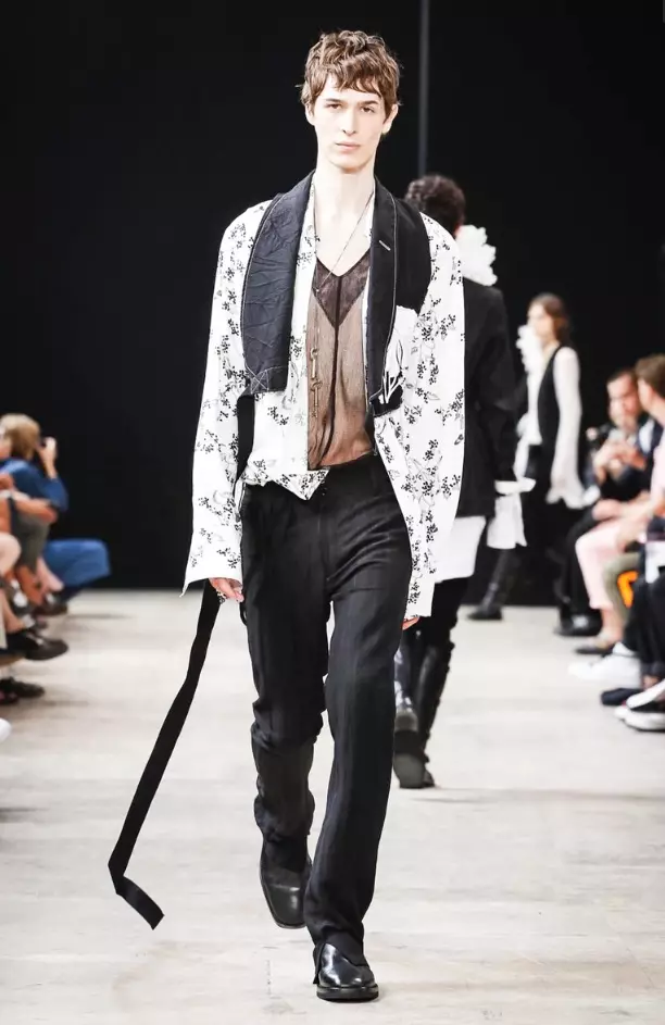 ANN DEMEULEMEESTER MENSWEAR MADZIMA 2018 PARIS12