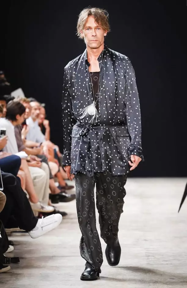 ANN DEMEULEMEESTER HOMME PRINTEMPS ÉTÉ 2018 PARIS15