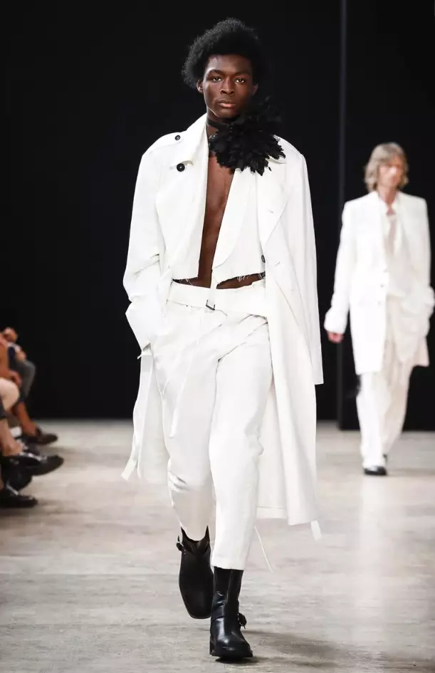 ANN DEMEULEMEESTER HOMME PRINTEMPS ÉTÉ 2018 PARIS16