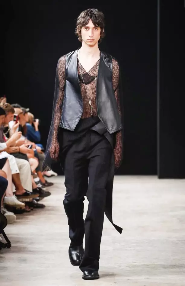 ANN DEMEULEMEESTER HERREWEAR VÅRSOMMER 2018 PARIS21