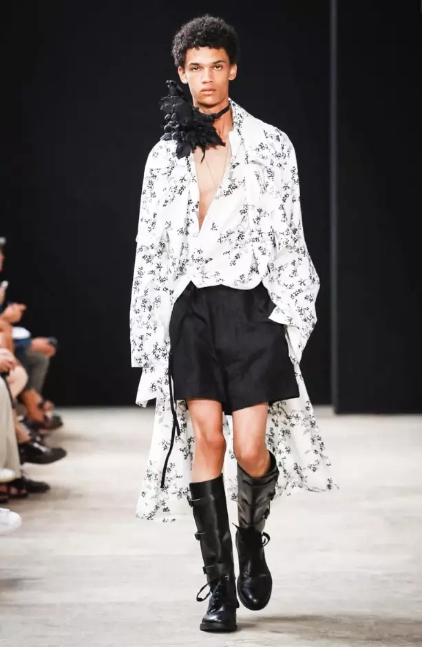 U-ANN DEMEULEMEESTER MENSWEAR SPRING HLOBO 2018 PARIS22