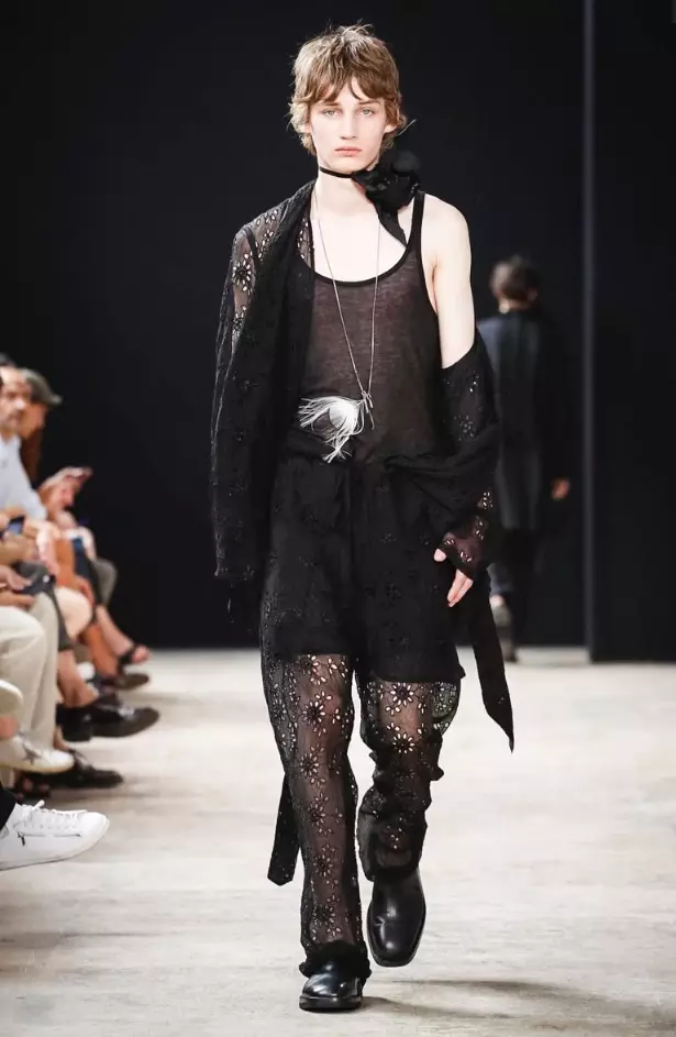 МУЖСКАЯ ОДЕЖДА ANN DEMEULEMEESTER ВЕСНА ЛЕТО 2018 ПАРИЖ24