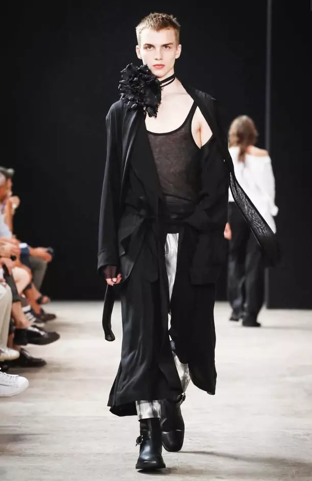 ANN DEMEULEMEESTER HERREWEAR VÅRSOMMER 2018 PARIS27