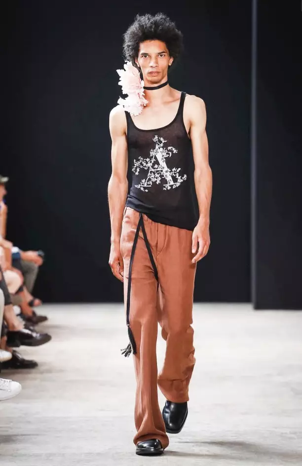 U-ANN DEMEULEMEESTER MENSWEAR NGEHLOBO LIKA-2018 PARIS35