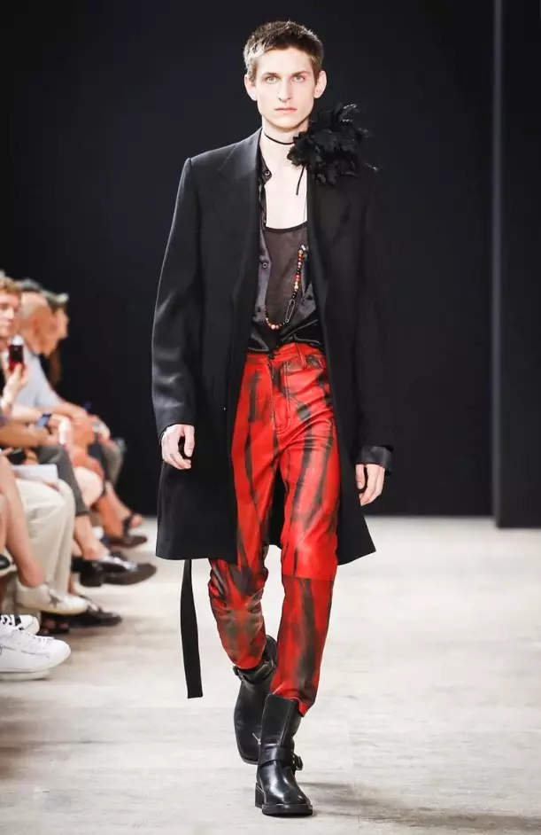 ANN DEMEULEMEESTER HOMME PRINTEMPS ÉTÉ 2018 PARIS36