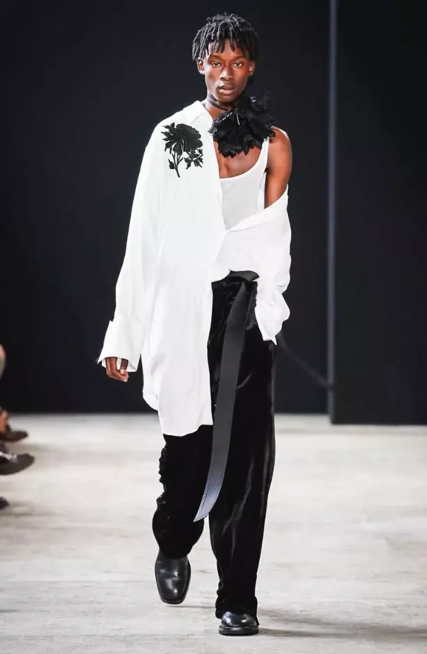 ANN DEMEULEMEESTER HERRAFLOTTUR VORSUMAR 2018 PARIS41