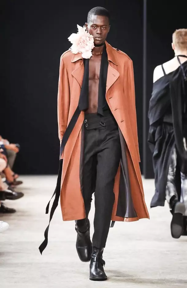 ANN DEMEULEMEESTER HOMME PRINTEMPS ÉTÉ 2018 PARIS43