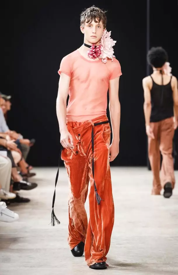 ANN DEMEULEMEESTER HOMME PRINTEMPS ÉTÉ 2018 PARIS6