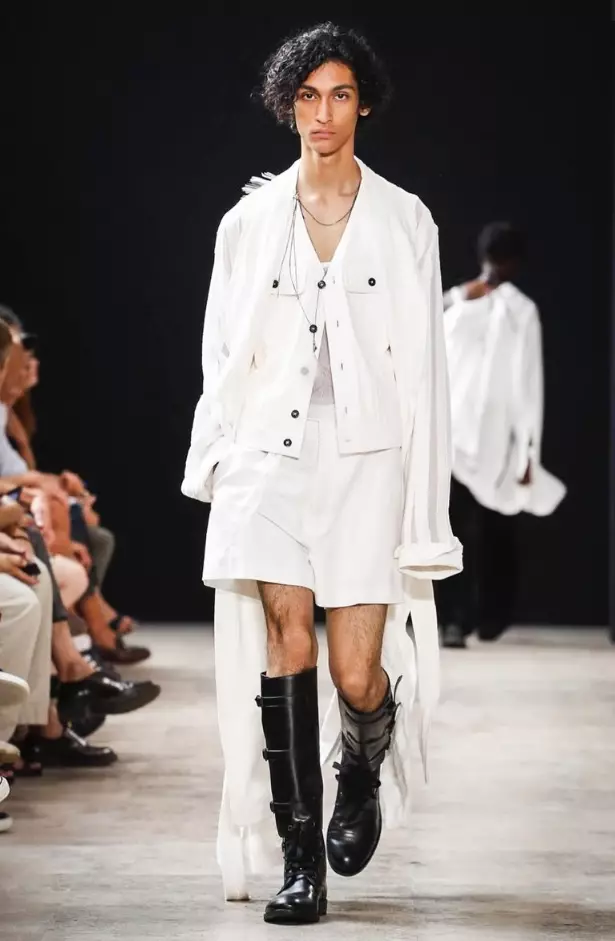 ANN DEMEULEMEESTER HOMME PRINTEMPS ÉTÉ 2018 PARIS9