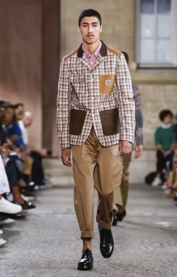 JUNYA WATANABE MAN HERREKLÆR VÅRSOMMER 2018 PARIS12