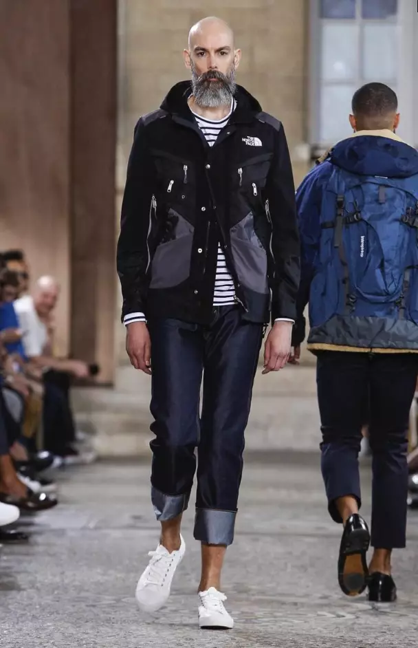 JUNYA WATANABE GIZONEZKO GIZONEZKOAK 2018KO UDABERRIA UDAKO PARIS36