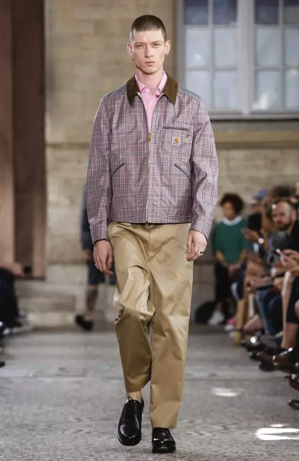 JUNYA WATANABE VĪRIEŠU APĢĒRBS, 2018. gada PAVASARA VASARA PARIS6