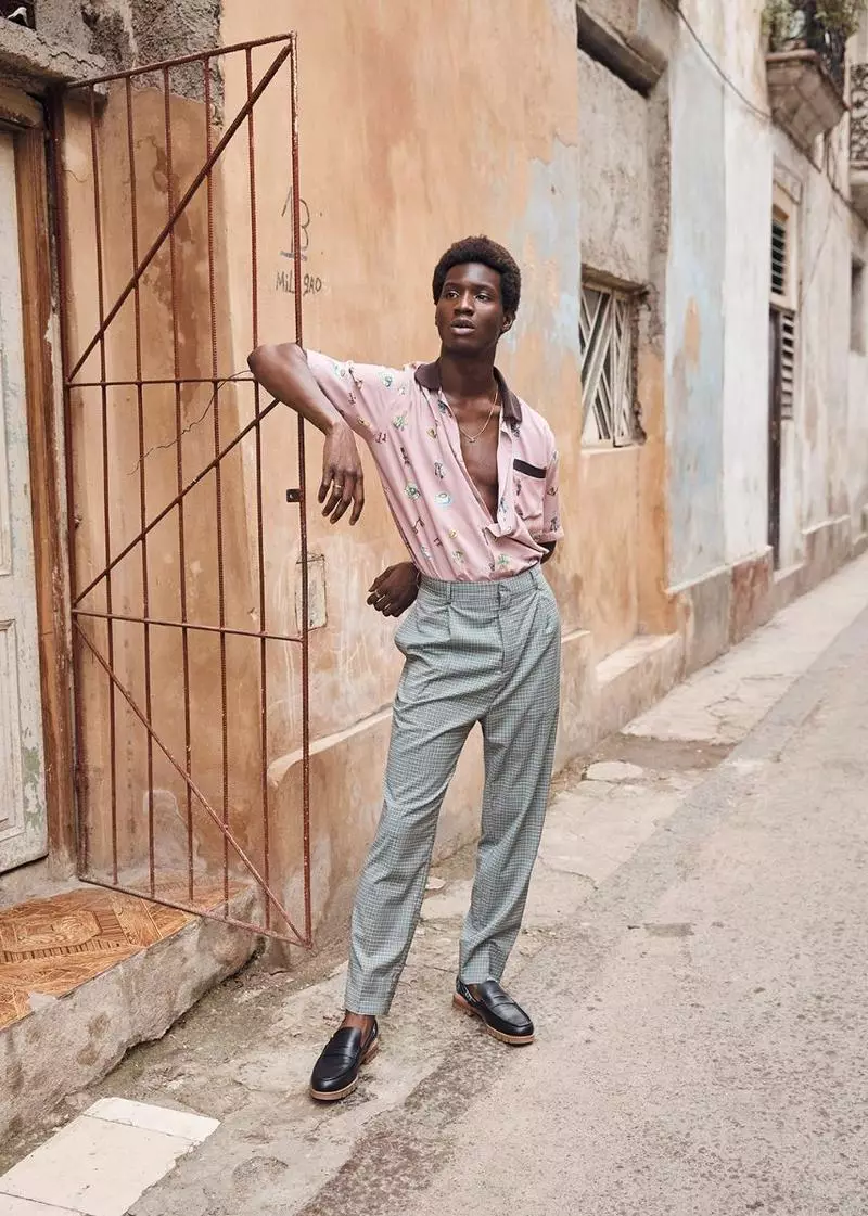 Adonis Bosso in Heart in Havana cho Essential Homme SS18 5469_6