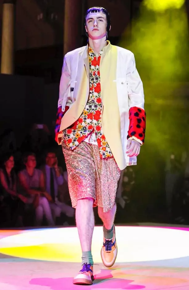 COMME DES GARCONS HOMME PLUS VĪRIEŠU APĢĒRBS PAVASARA VASARAS 2018 PARIS17