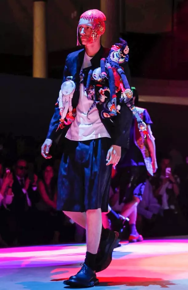 COMME DES GARCONS HOMME PLUS MENSWEAR FRÜHLING SOMMER 2018 PARIS18