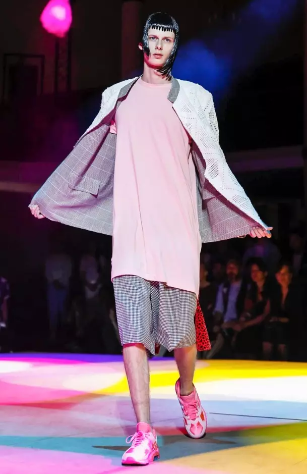 COMME DES GARCONS HOMME PLUS VĪRIEŠU APĢĒRBS 2018. gada PAVASARA VASARĀ PARIS2