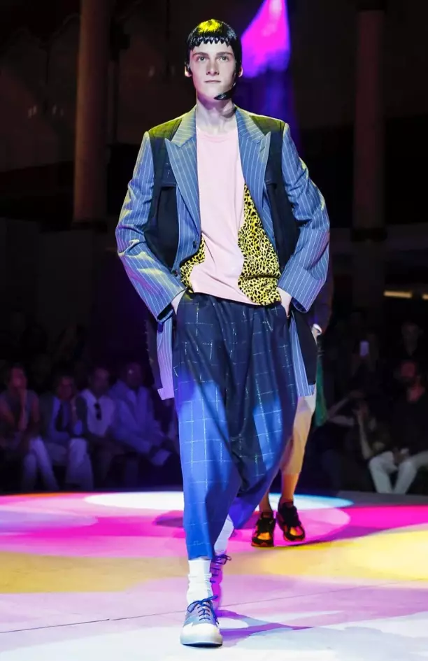 COMME DES GARCONS HOMME PLUS VĪRIEŠU APĢĒRBS PAVASARA VASARAS 2018 PARIS22