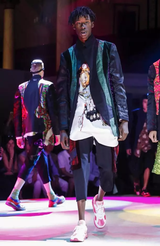 COMME DES GARCONS HOMME PLUS VĪRIEŠU APĢĒRBS PAVASARA VASARAS 2018 PARIS34