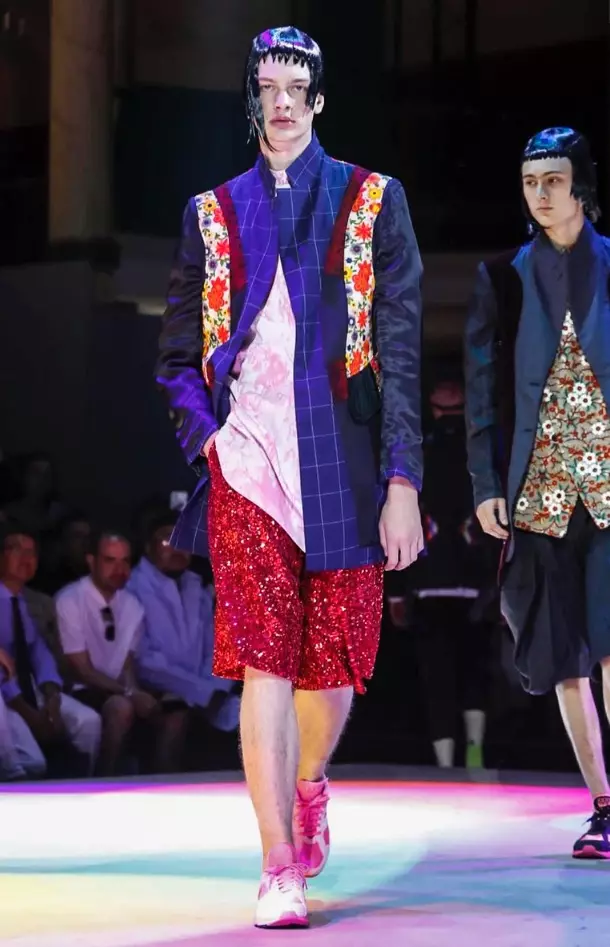 COMME DES GARCONS HOMME PLUS HERRETØJ FORÅRS SOMMER 2018 PARIS35