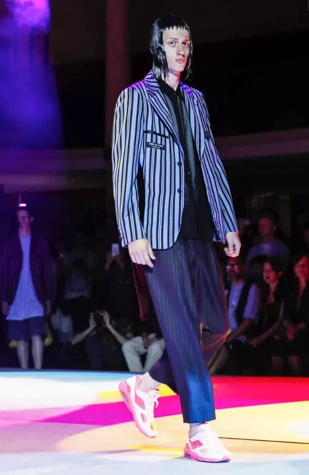 COMME DES GARCONS HOMME PLUS VĪRIEŠU APĢĒRBS PAVASARA VASARAS 2018 PARIS36