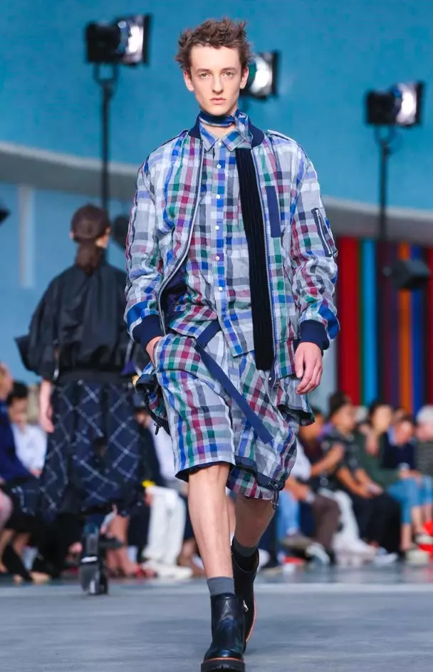 SACAI MENSWEAR Caij Nplooj Ntoos Hlav 2018 PARIS11