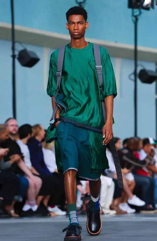 SACAI MENSWEAR orisun omi ooru 2018 PARIS14