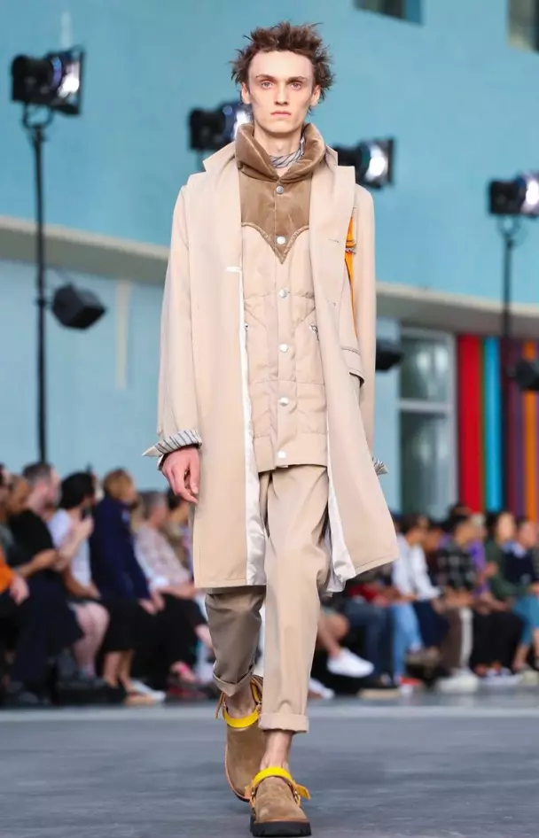 SACAI ERKAK KIYIMLARI BAHOR YOZ 2018 PARIS17