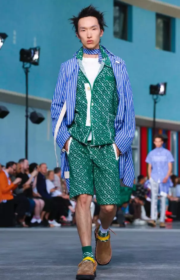 SACAI MENSWEAR פרילינג זומער 2018 פּאַריז28