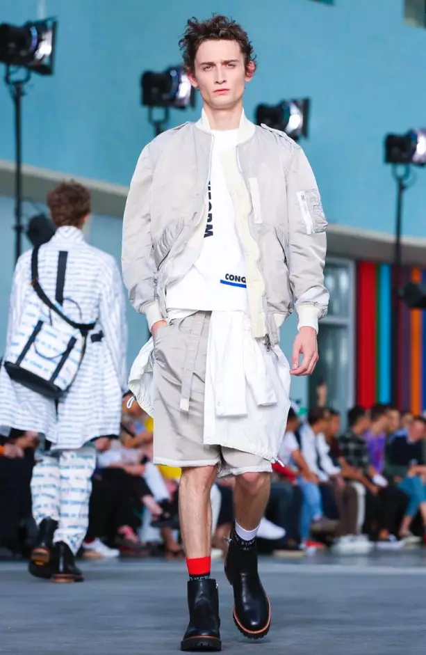 SACAI MENSWEAR KEVÄT KESÄ 2018 PARIS8