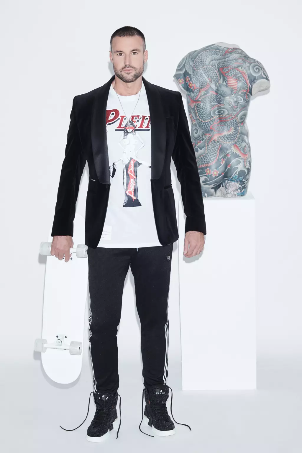 Philipp Plein pánske oblečenie jar/leto 2021 Miláno 54985_7