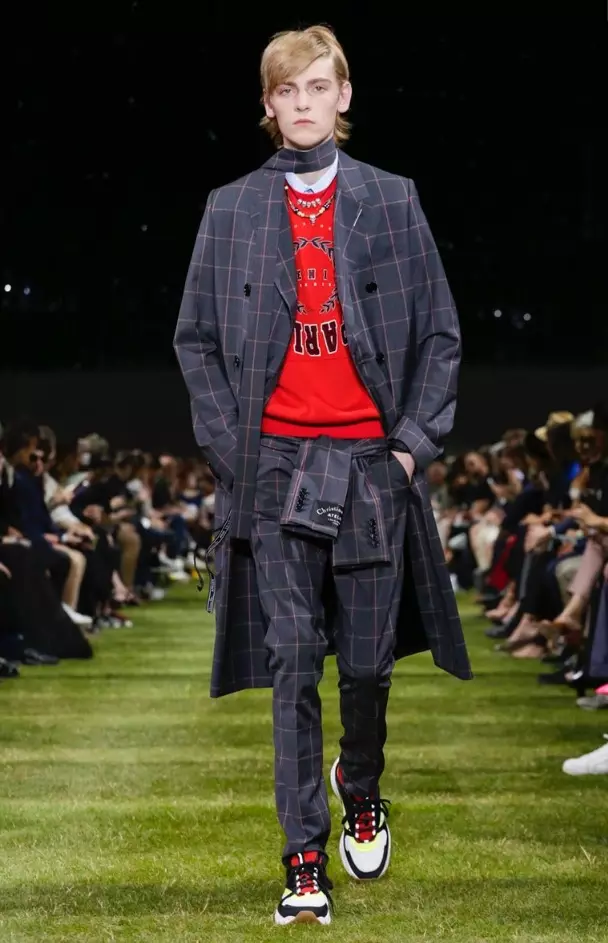 DIOR HOMME MĘSKA WIOSNA LATO 2018 PARYŻ29