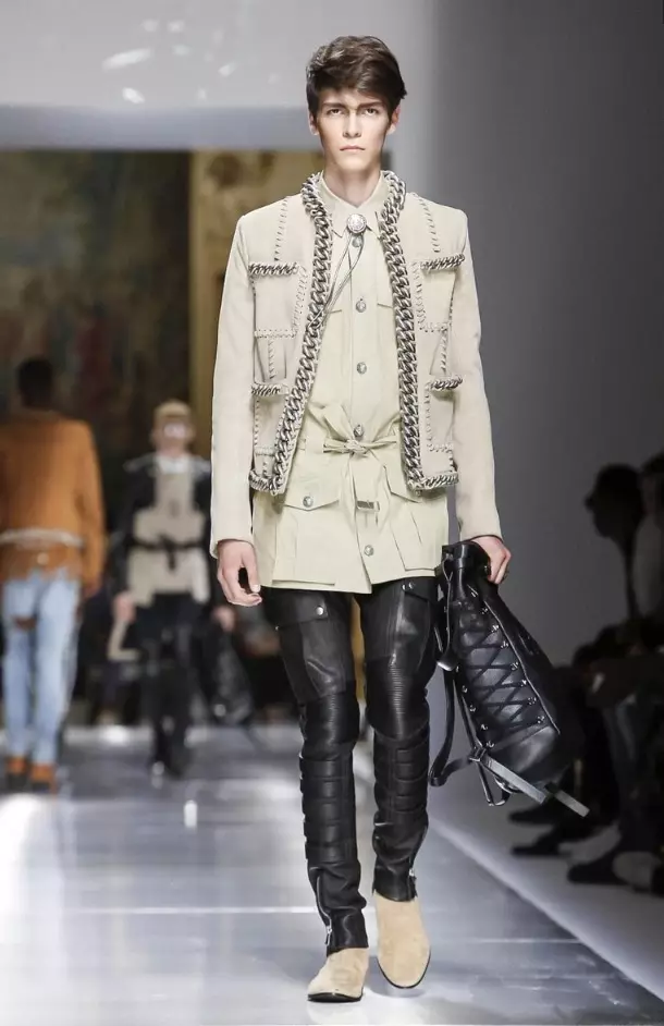 BALMAIN FÉRFI RUHA 2018. TAVASZI NYÁR PÁRIS10