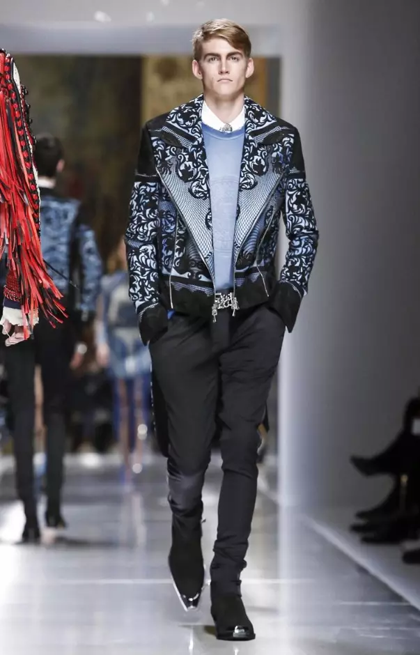 BALMAIN MENSWEAR LOHATOSAN'NY FAHAVALOANA 2018 PARIS11