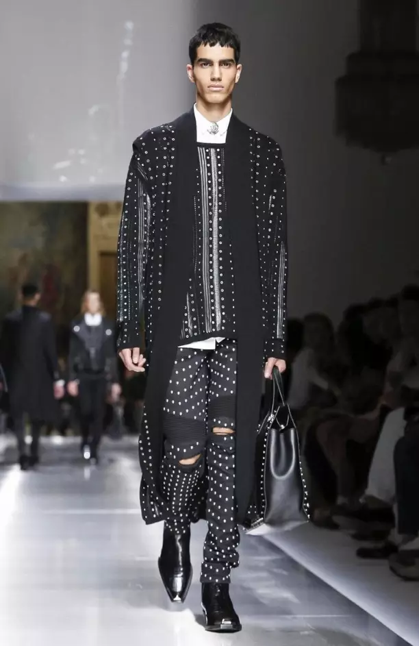 BALMAIN MENSWEAR אביב קיץ 2018 פריז12