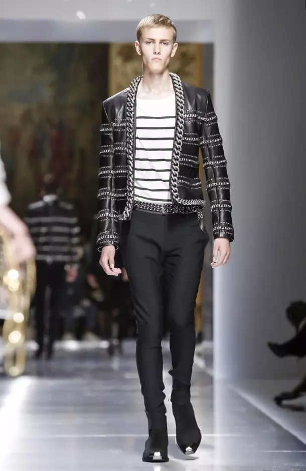 BALMAIN MENSWEAR orisun omi ooru 2018 PARIS20