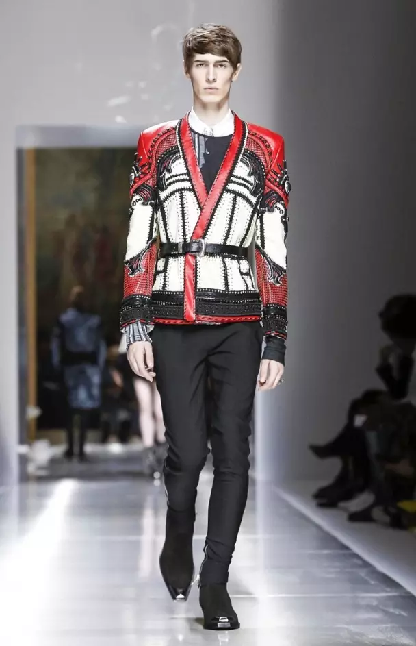 BALMAIN MENSWEAR orisun omi ooru 2018 PARIS37