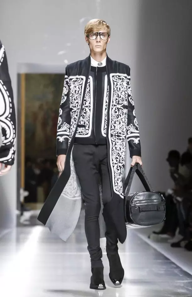 BALMAIN MENSWEAR orisun omi ooru 2018 PARIS41