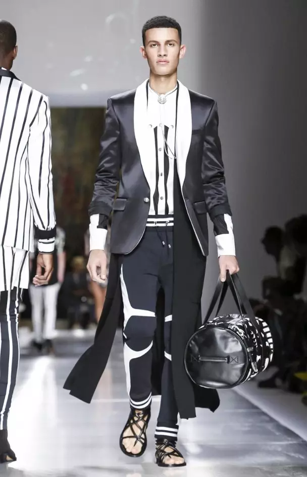 BALMAIN MENSWEAR SPRING SUMMER 2018 PARIS 45