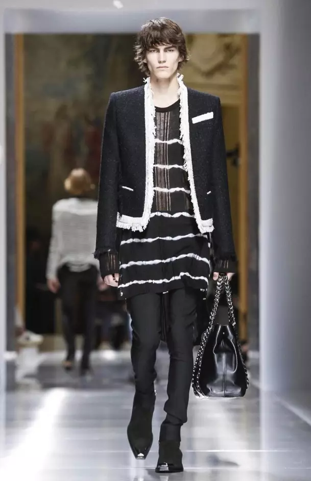 VESHJE PËR BURRA BALMAIN PRANVERË VERË 2018 PARIS46