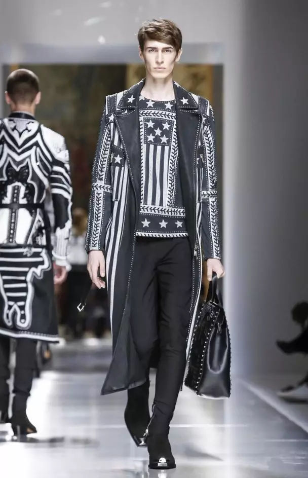 BALMAIN FÉRFI RUHA 2018. TAVASZI NYÁR PARIS69