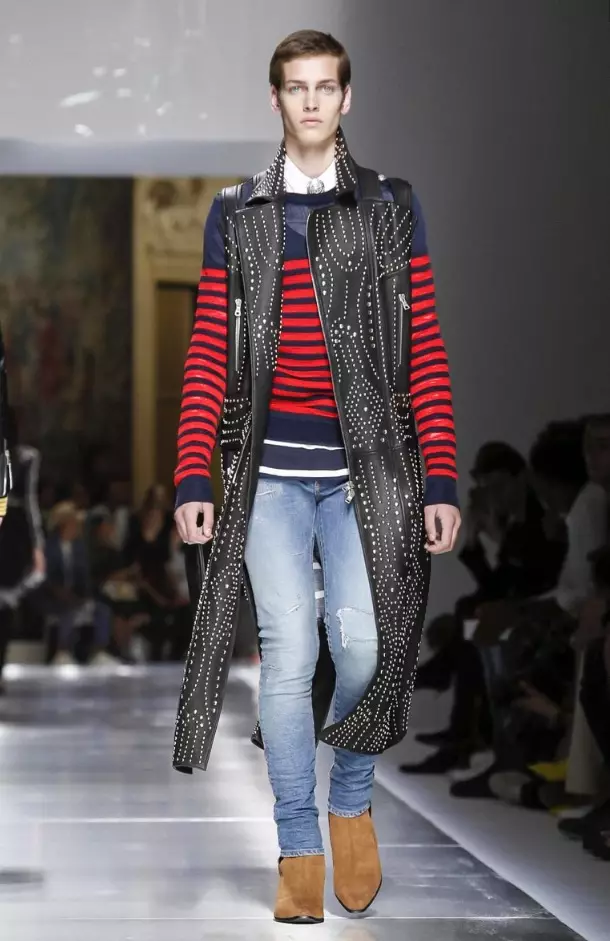 BALMAIN MENSWEAR KEVÄT KESÄ 2018 PARIS73