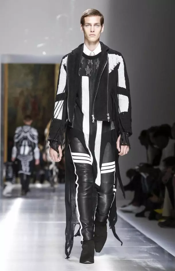 VESHJE PËR BURRA BALMAIN PRANVERË VERË 2018 PARIS77