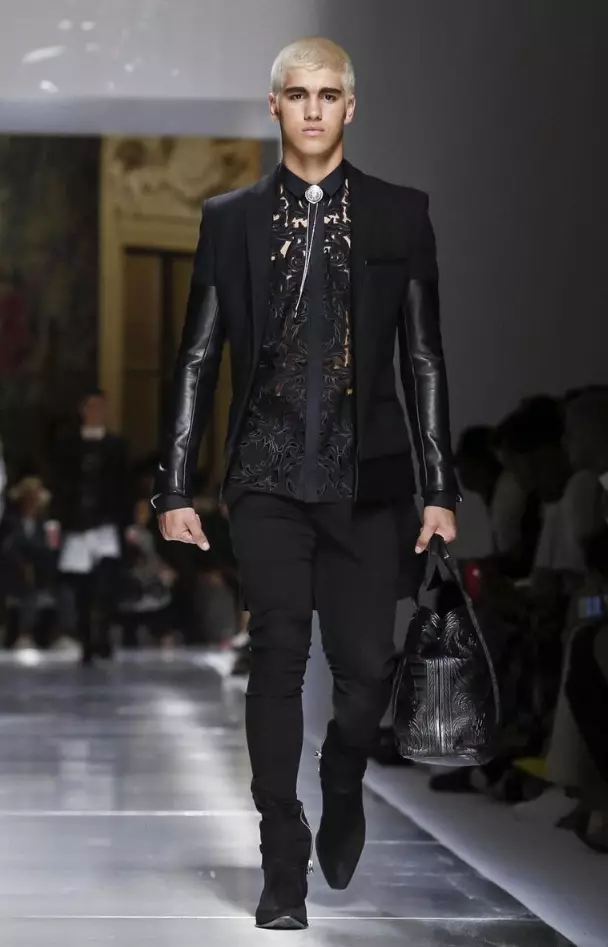 BALMAIN MENSWEAR FRÜHLING SOMMER 2018 PARIS82