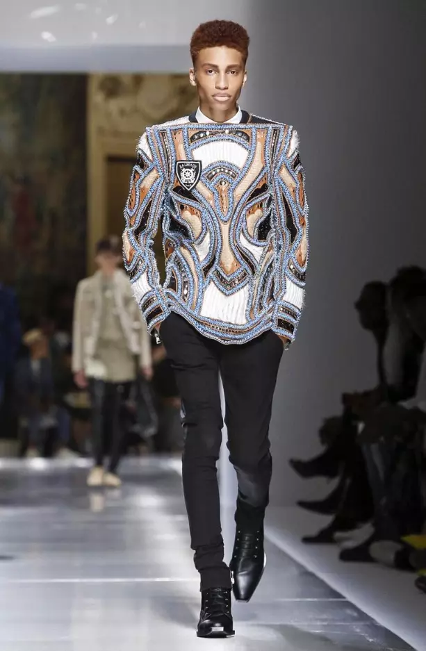 BALMAIN MENSWEAR SPRING SUMMER 2018 PARIS9