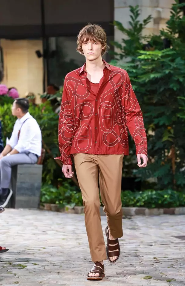 ROPA DE HOMBRE HERMES PRIMAVERA VERÁN 2018 PARIS11